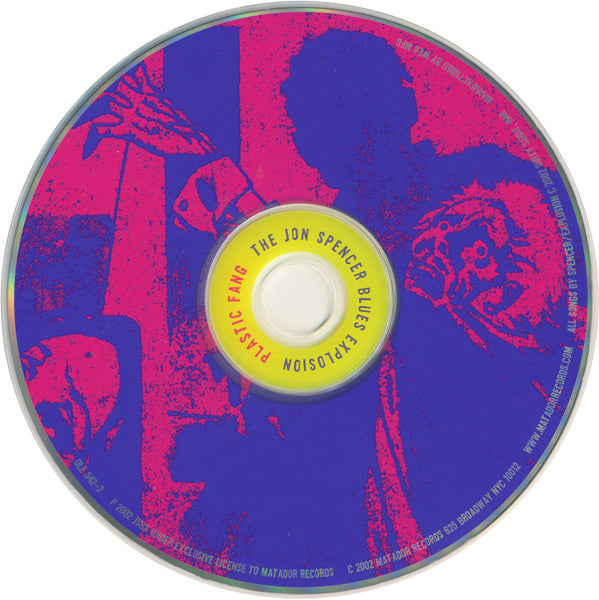 The Jon Spencer Blues Explosion : Plastic Fang (CD, Album + DVD-V, Ltd, NTSC)