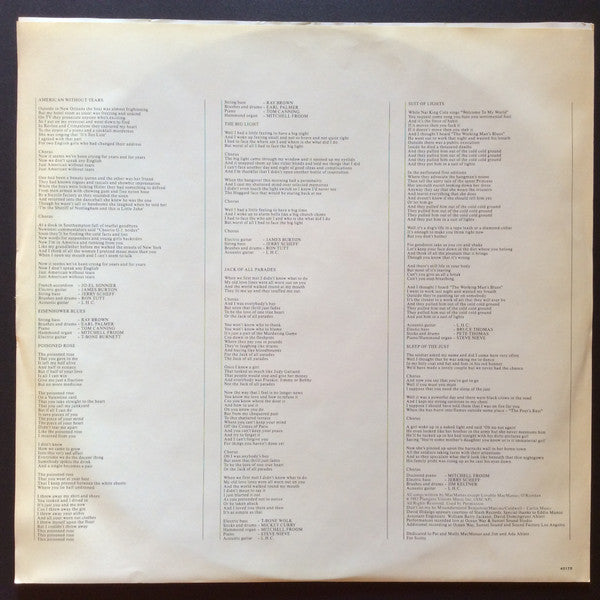 The Costello Show Featuring The Attractions And The Confederates : King Of America (LP, Album)
