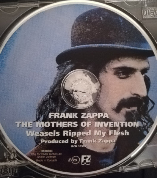 Frank Zappa / The Mothers : Weasels Ripped My Flesh (CD, Album, Club, RE, RM)