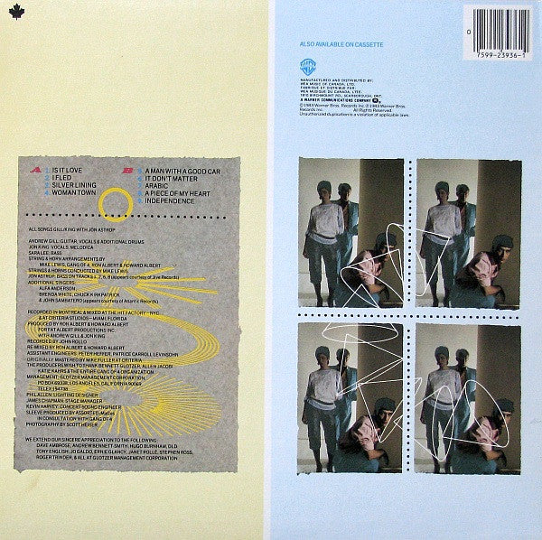 Gang Of Four : Hard (LP, Album)
