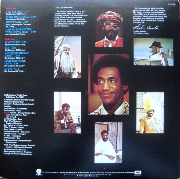 Bill Cosby : Bill Cosby Is Not Himself These Days - Rat Own, Rat Own, Rat Own (LP, Album, Jac)