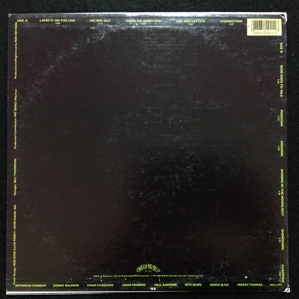 Jefferson Starship : Nuclear Furniture (LP, Album)