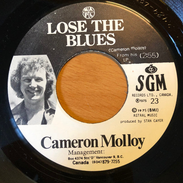Cameron Molloy : Bar-rooms Truck-Stops / Lose The Blues (7", Single)