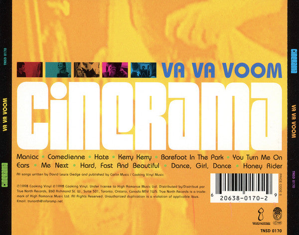 Cinerama : Va Va Voom (CD, Album)