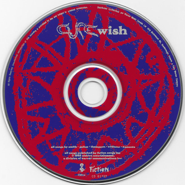 The Cure : Wish (CD, Album)