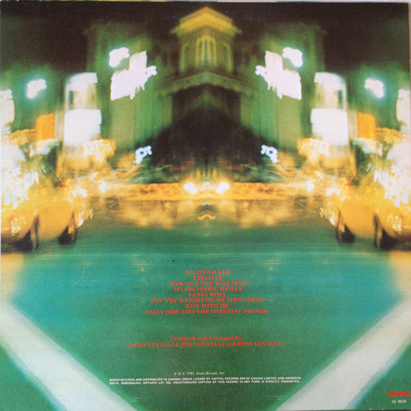 Gino Vannelli : Nightwalker (LP, Album)