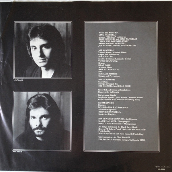 Gino Vannelli : Nightwalker (LP, Album)
