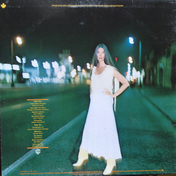 Emmylou Harris : Evangeline (LP, Album)