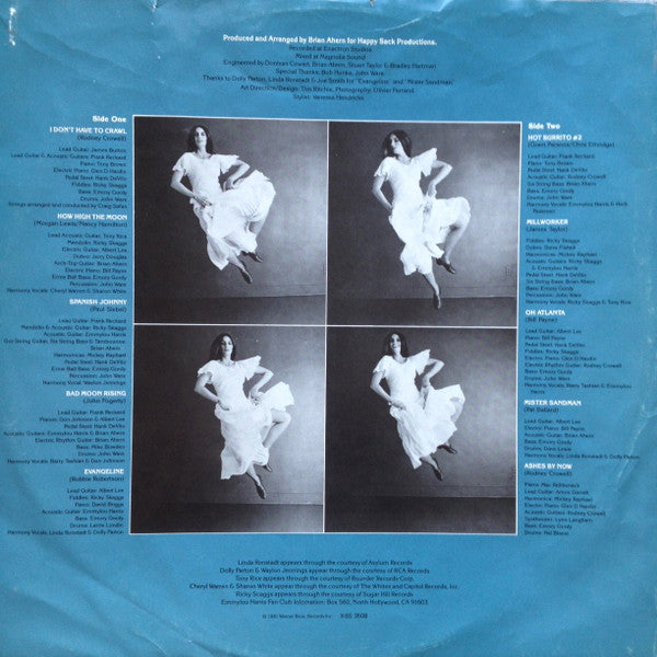 Emmylou Harris : Evangeline (LP, Album)