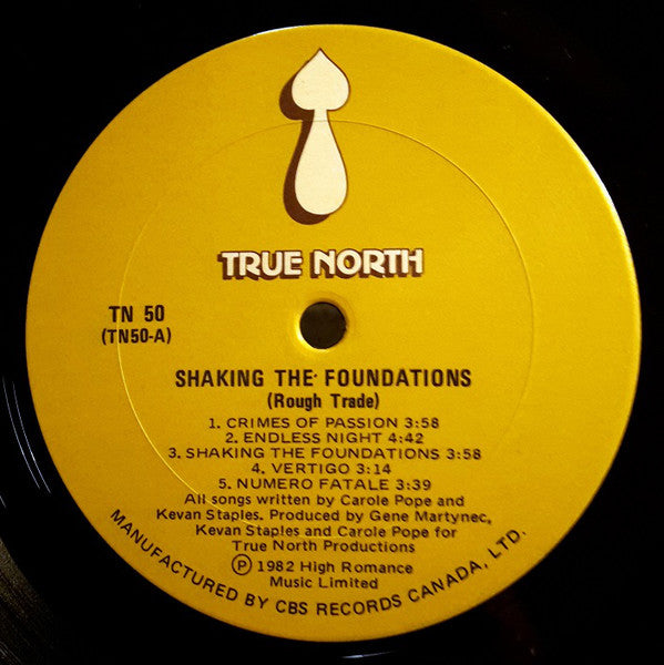 Rough Trade : Shaking The Foundations (LP, Album)