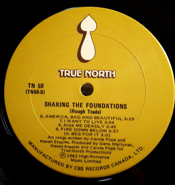 Rough Trade : Shaking The Foundations (LP, Album)