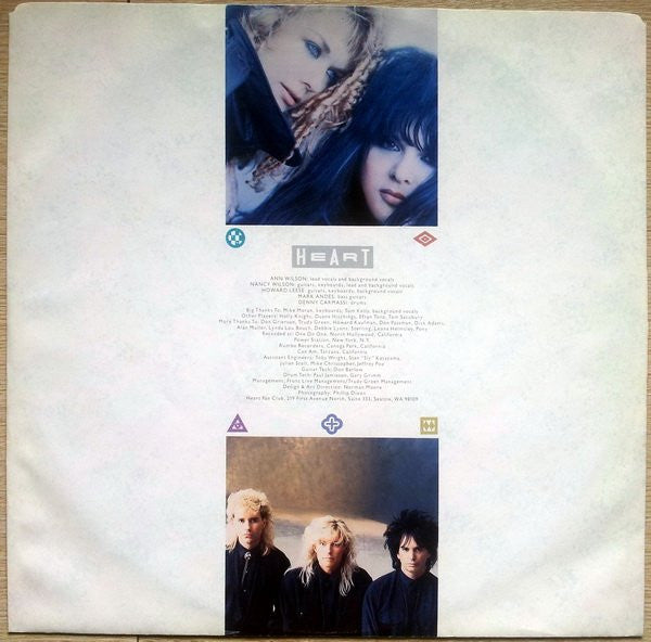 Heart : Bad Animals (LP, Album)