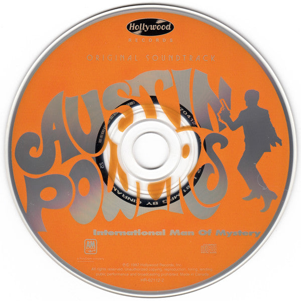 Various : Austin Powers: International Man Of Mystery (Original Soundtrack) (CD, Comp)