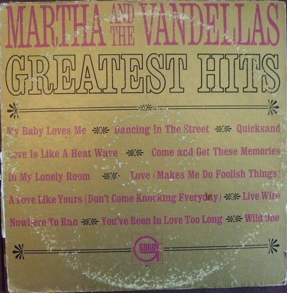 Martha Reeves & The Vandellas : Greatest Hits (LP, Comp)