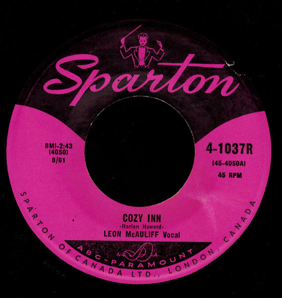 Leon McAuliff* : Cozy Inn / Ain't Gonna Hurt No More (7", Single)