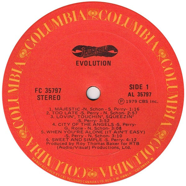 Journey : Evolution (LP, Album)