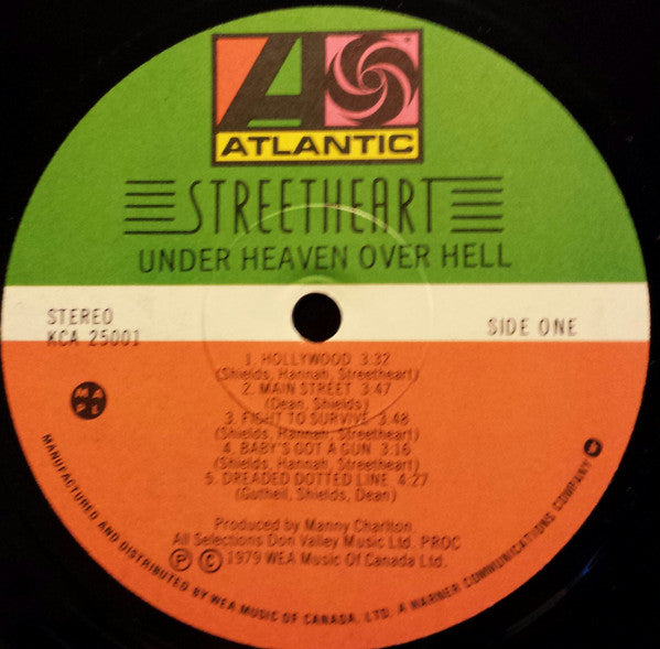 Streetheart : Under Heaven Over Hell (LP, Album)