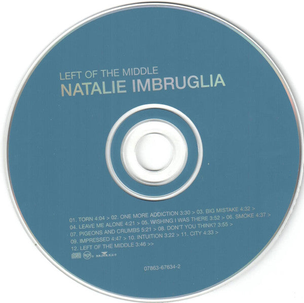 Natalie Imbruglia : Left Of The Middle (CD, Album)