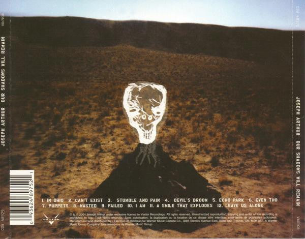 Joseph Arthur : Our Shadows Will Remain (CD, Album, Sli)