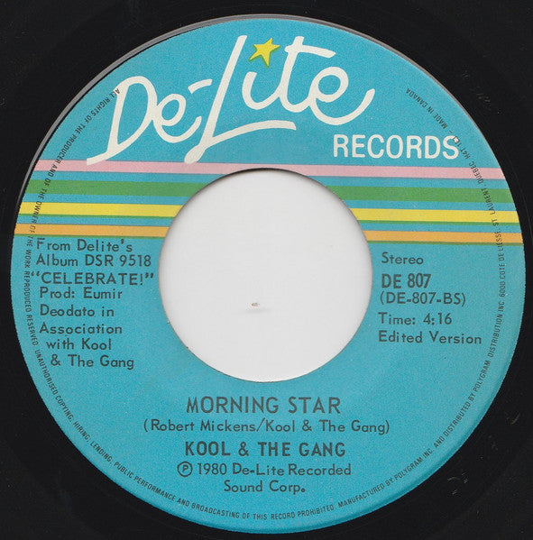 Kool & The Gang : Celebration (7", Single)