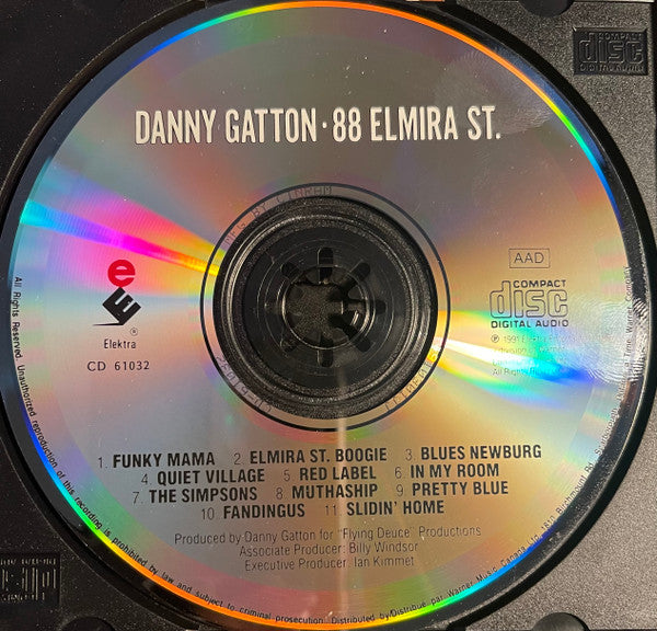 Danny Gatton : 88 Elmira St. (CD, Album)
