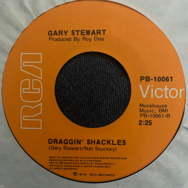 Gary Stewart : Out Of Hand (7")