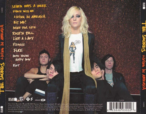 The Sounds : Living In America (CD, Album, Enh)
