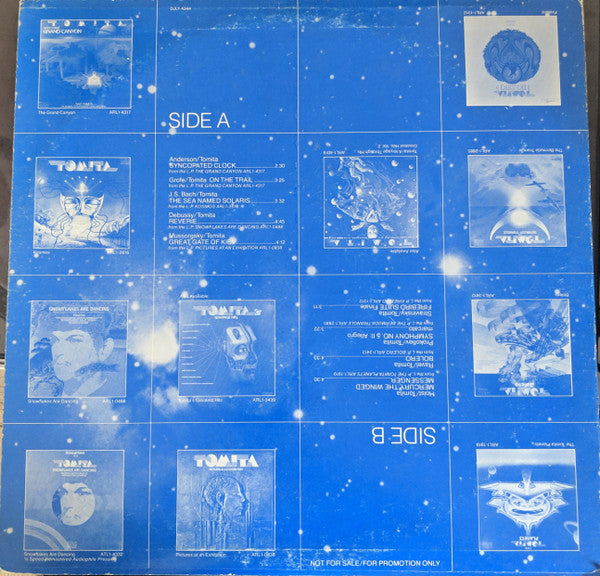 Tomita & The Plasma Symphony Orchestra : A Tomita Sampler (LP, Comp, Promo, Smplr)