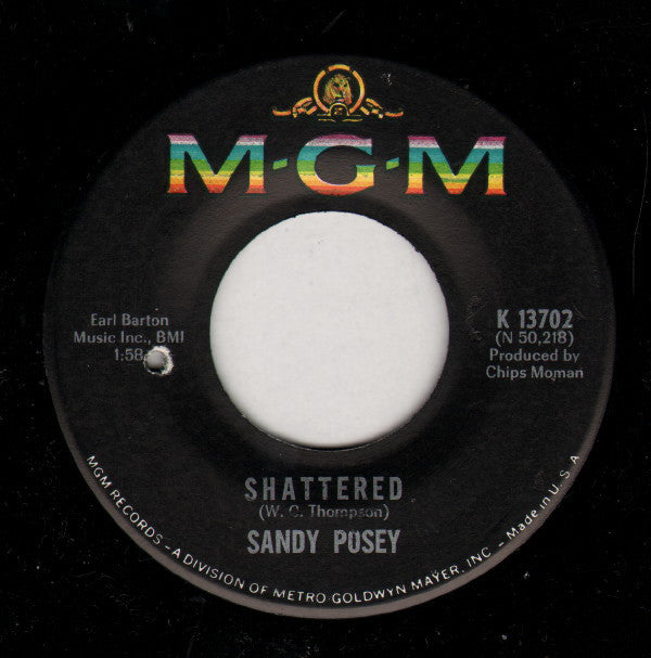 Sandy Posey : What A Woman In Love Won't Do (7")
