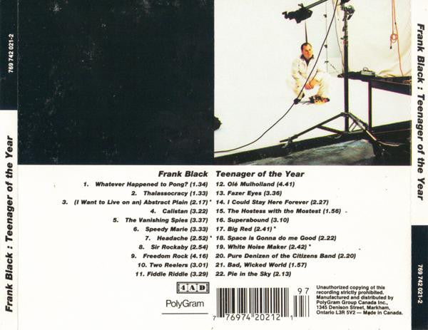 Frank Black : Teenager Of The Year (CD, Album)
