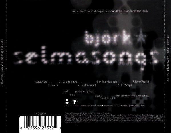 Björk : Selmasongs (CD, Album)