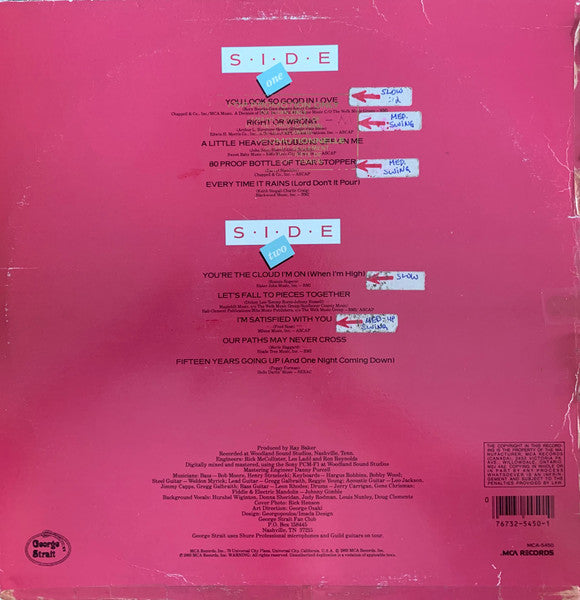 George Strait : Right Or Wrong (LP, Album)