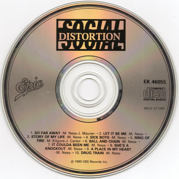 Social Distortion : Social Distortion (CD, Album)
