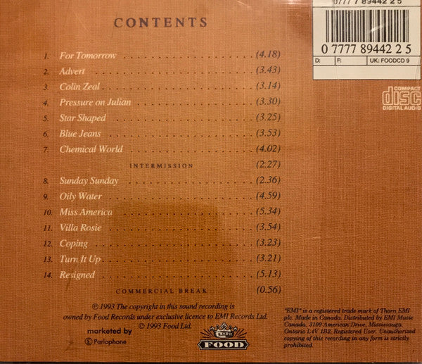 Blur : Modern Life Is Rubbish (CD, Album)