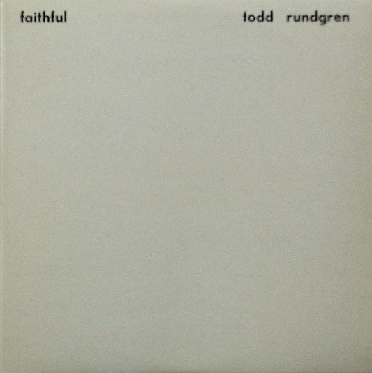 Todd Rundgren : Faithful (LP, Album)
