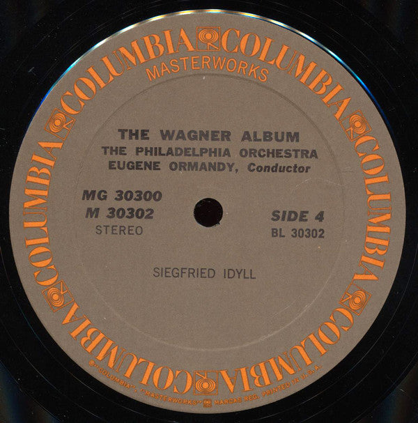 Richard Wagner / Eugene Ormandy, The Philadelphia Orchestra : The Wagner Album (2xLP, Album, Comp, Gat)