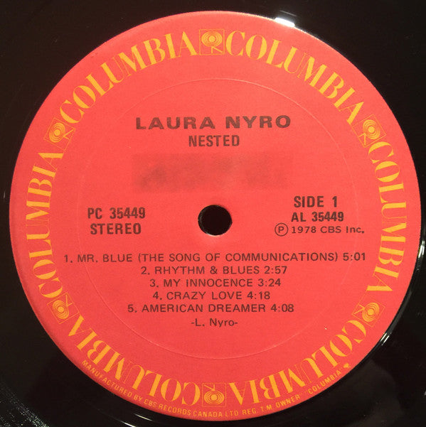 Laura Nyro : Nested (LP, Album)