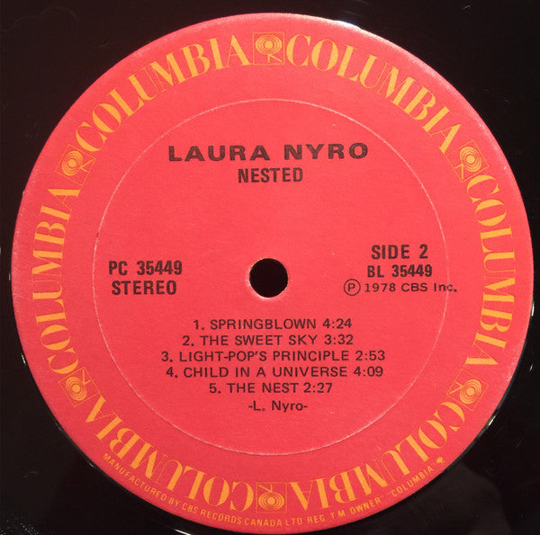 Laura Nyro : Nested (LP, Album)