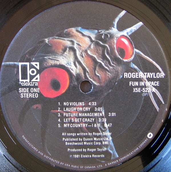 Roger Taylor : Roger Taylor's Fun In Space (LP, Album)