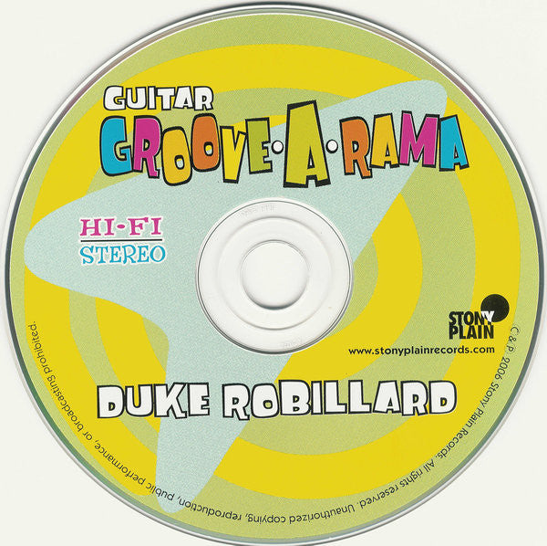 Duke Robillard : Guitar Groove-A-Rama (CD, Album)