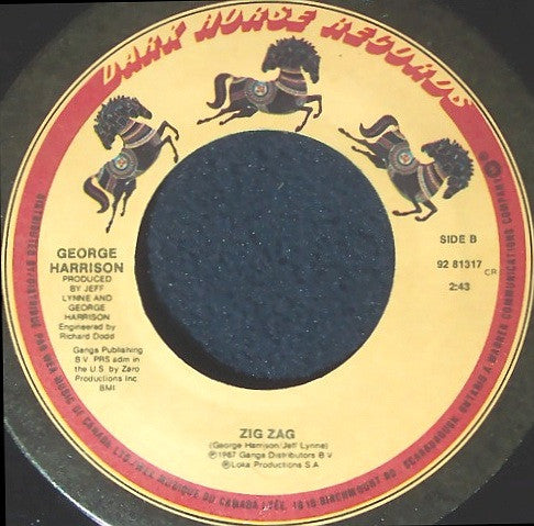 George Harrison : When We Was Fab (7", Single)