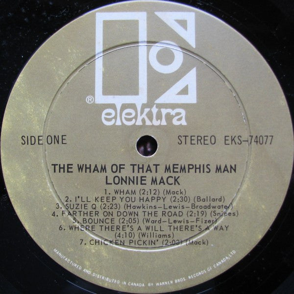 Lonnie Mack : For Collectors Only: The Wham Of That Memphis Man (LP, Album, RE)