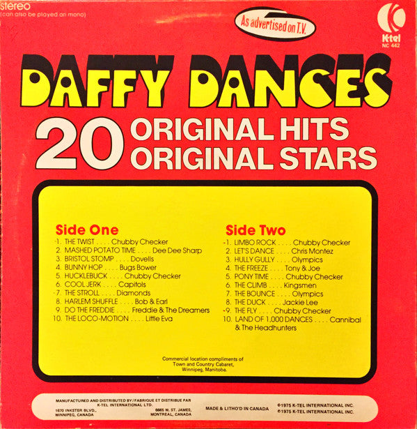 Various : Daffy Dances (LP, Comp)