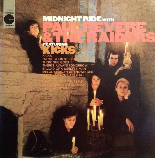 Paul Revere & The Raiders : Midnight Ride (LP, Album, RE, Lim)