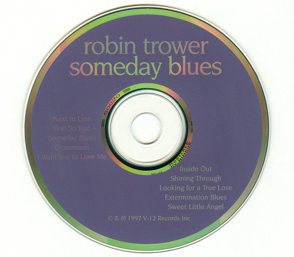 Robin Trower : Someday Blues (CD, Album)