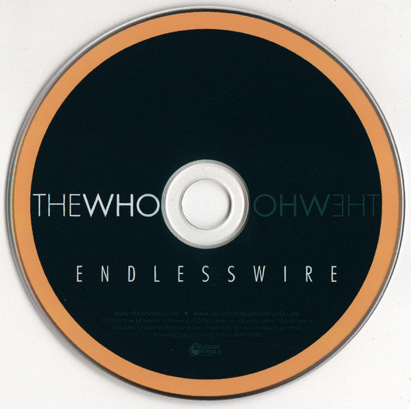 The Who : Endless Wire (CD, Album, Dig + DVD)