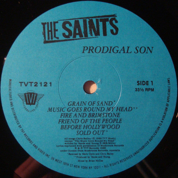The Saints (2) : Prodigal Son (LP, Album)