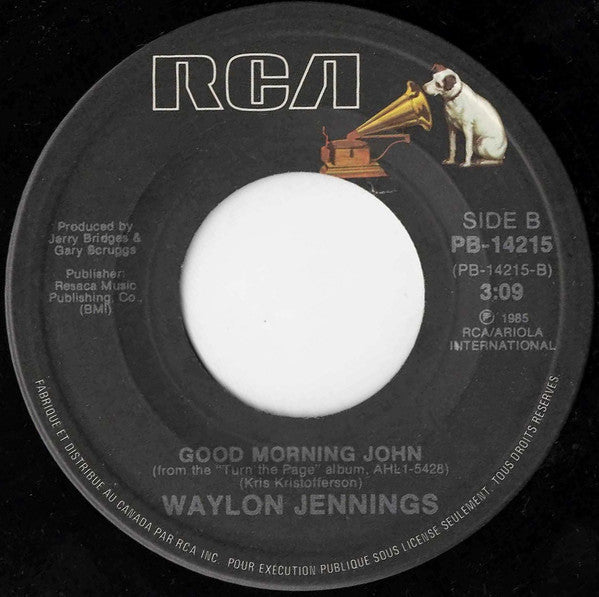 Waylon Jennings : The Devil's On The Loose / Good Morning John (7")