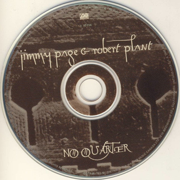Jimmy Page, Robert Plant : No Quarter: Jimmy Page & Robert Plant Unledded (CD, Album)
