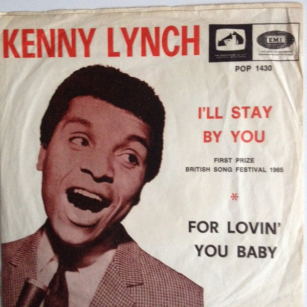 Kenny Lynch : I'll Stay By You (7", Single)